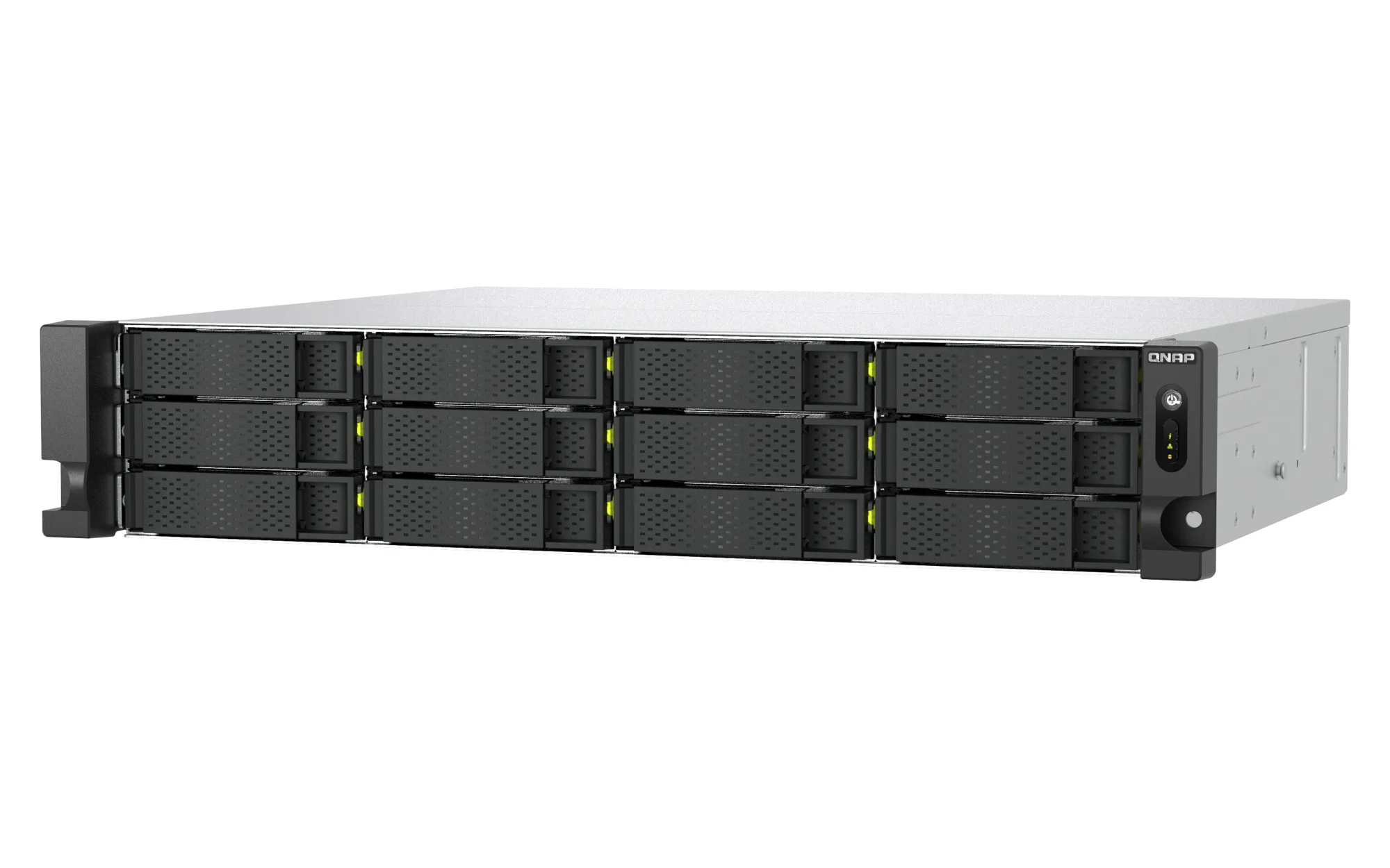 QNAP TS-H1465U-RP-8G - 2U Rackmonterad NAS, Svart