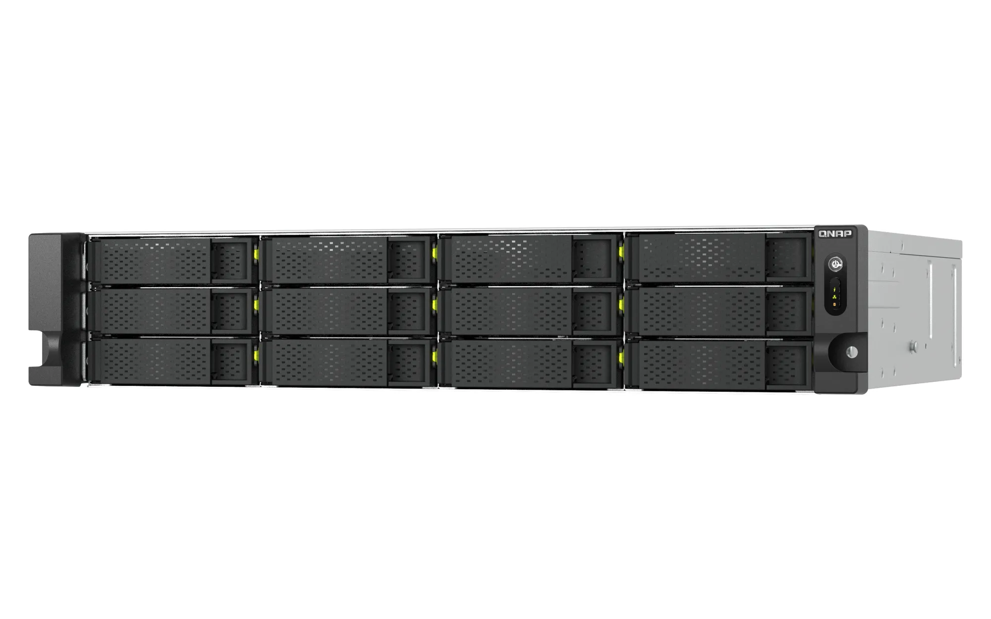 QNAP TS-H1465U-RP-8G - 2U Rackmonterad NAS, Svart