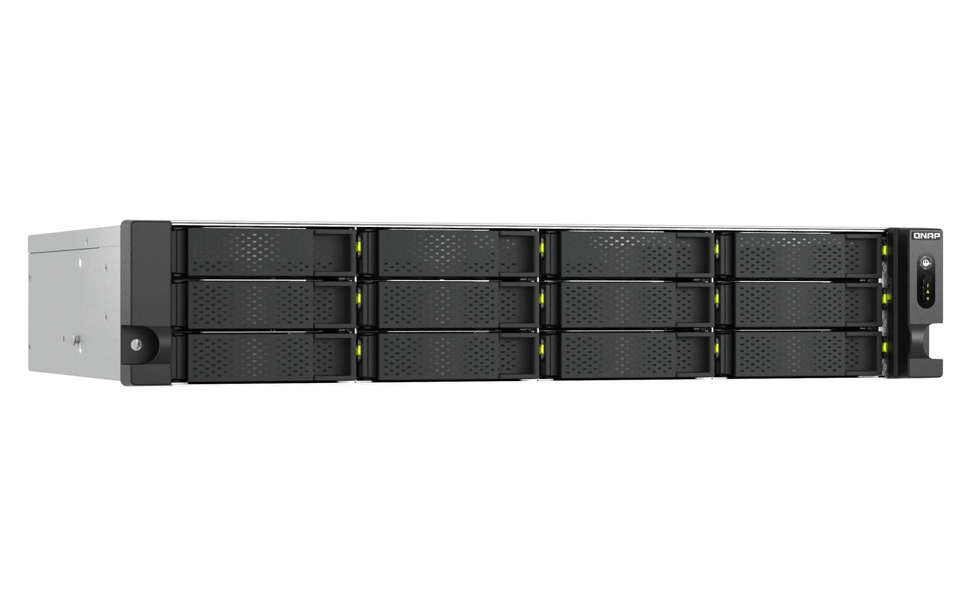 QNAP TS-H1465U-RP-8G - 2U Rackmonterad NAS, Svart