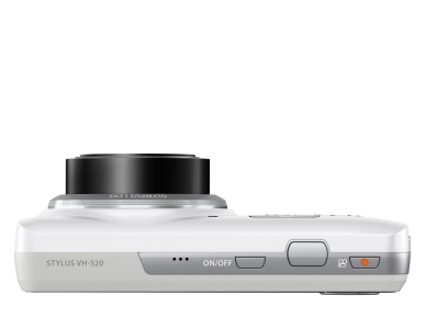 OLYMPUS VH-520 White 14.0MP CMOS 10x wide Zoom 3.0inch 460K touch LCD Dual Image Stabilisation iHS full HD Movie Beauty Make-up Mode