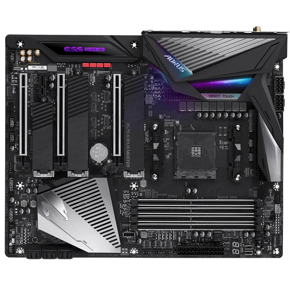 Gigabyte X570 Aorus Master ATX - motherboard