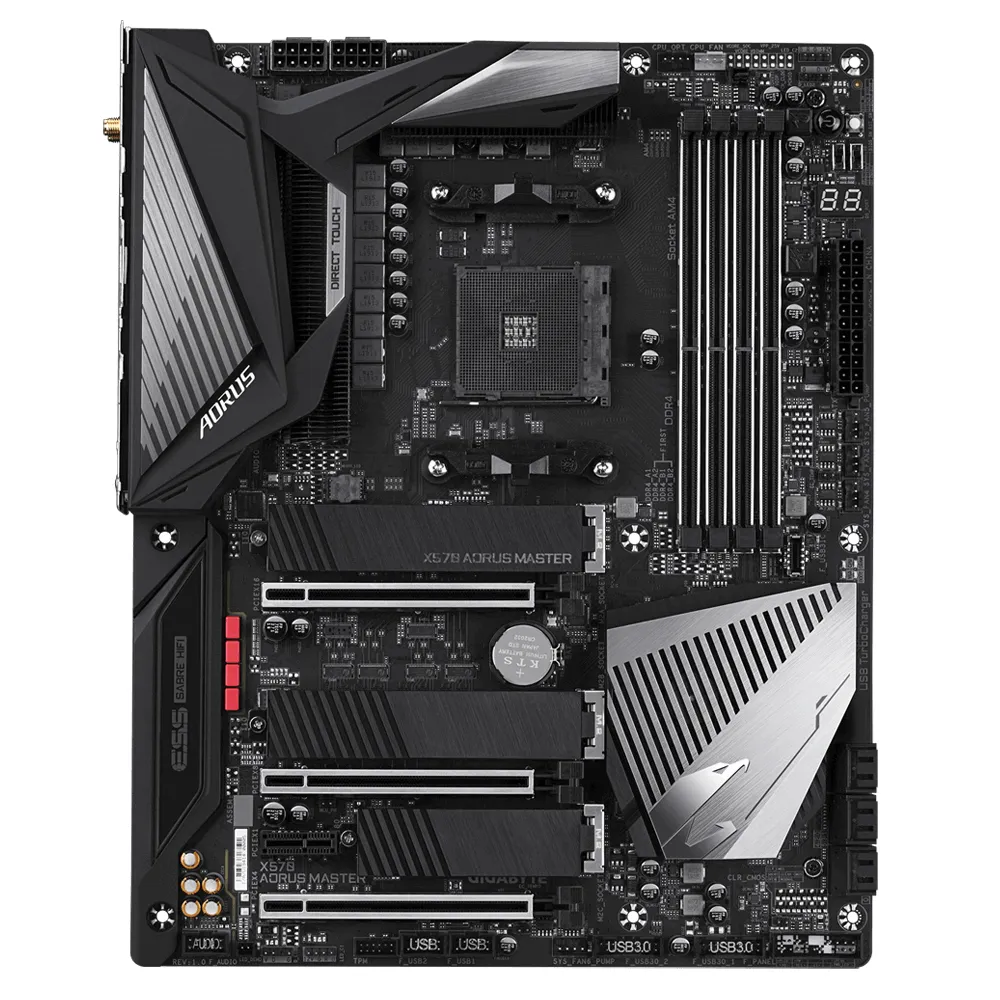 Gigabyte X570 Aorus Master ATX - motherboard