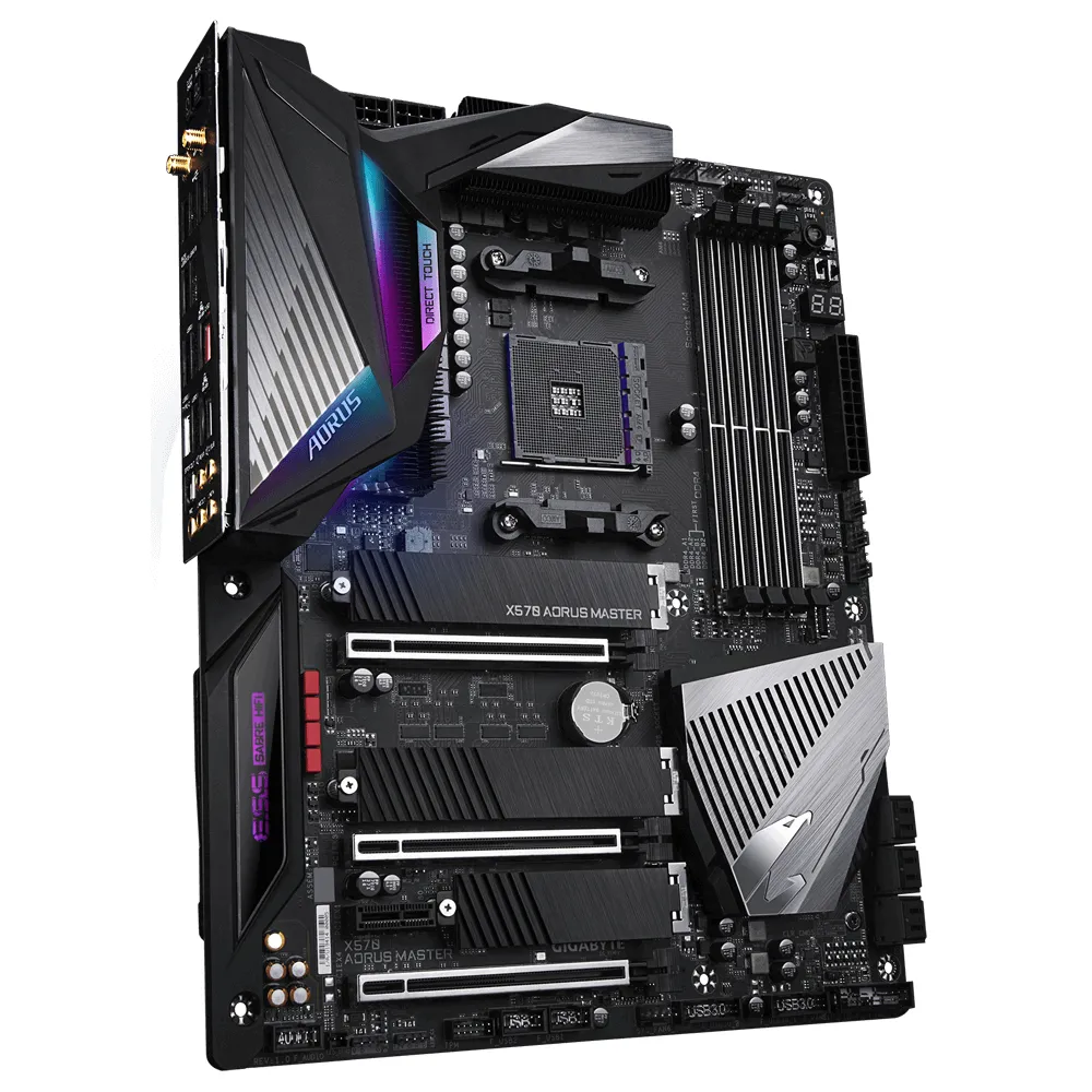 Gigabyte X570 Aorus Master ATX - motherboard