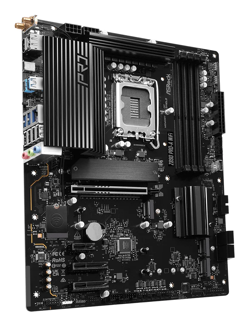 ASRock Z890 Pro-A WiFi 6E LGA1851 ATX - moderkort