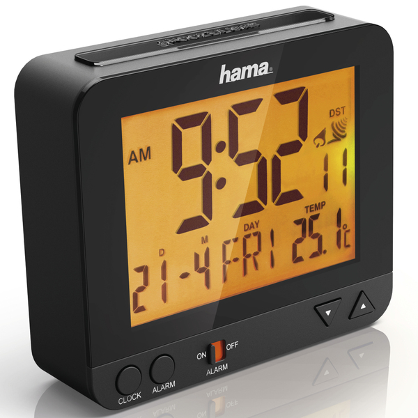 HAMA Her&auml;tyskello RC550 Radio Musta