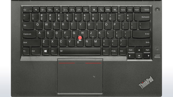 Lenovo 14" ThinkPad T440p, 128GB, Win 7 - Notebook, Black