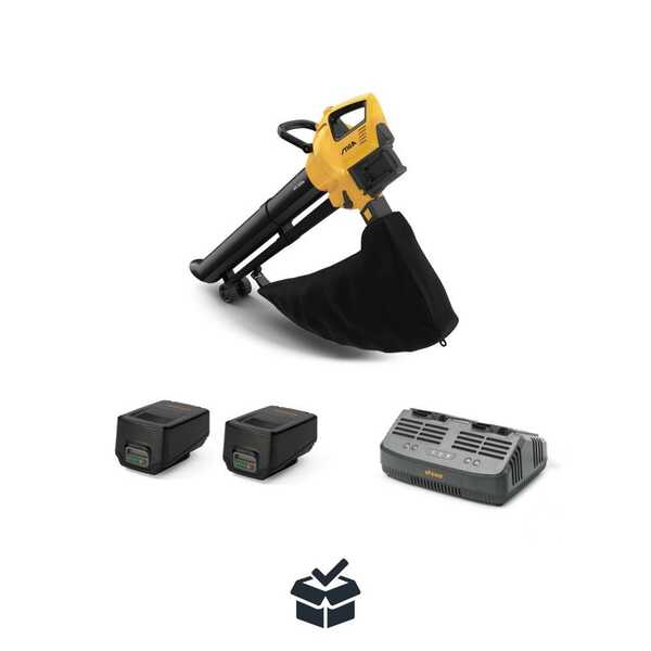 Stiga VS 100e Kit - Cordless Leaf Blower/Vacuum