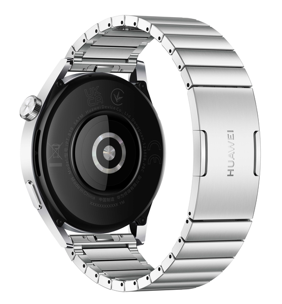 Huawei WATCH GT 3 -&auml;lykello, Silver/Stainless Steel Band
