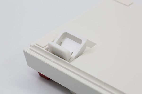 Varmilo VEA88 Special Edition White Plate V2 TKL MX Brown - gaming keyboard, white/red