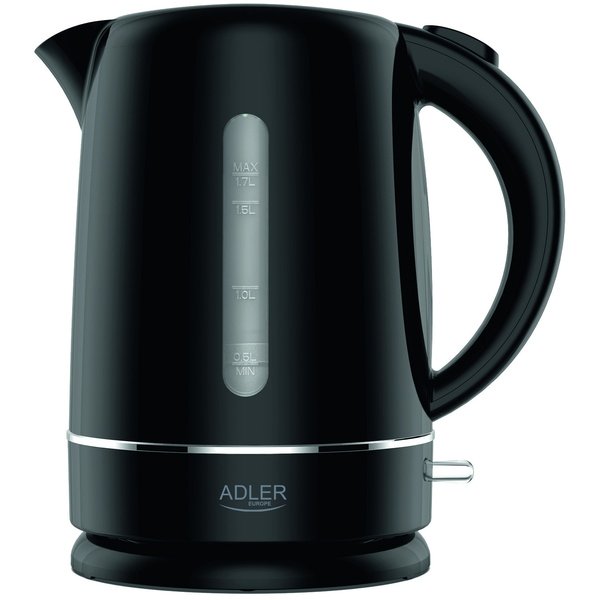 ADLER AD 1385B kettle, 1.7L, 2000W, Black/White