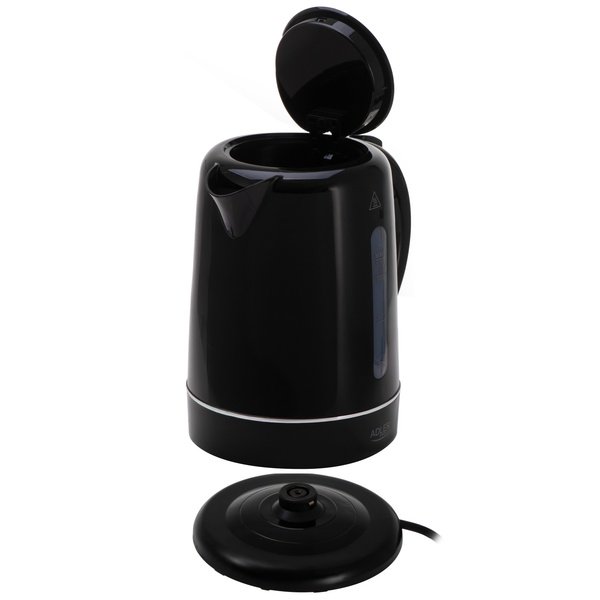 ADLER AD 1385B kettle, 1.7L, 2000W, Black/White
