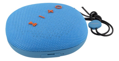 STREETZ bluetooth speaker, 6W, fabric, blue