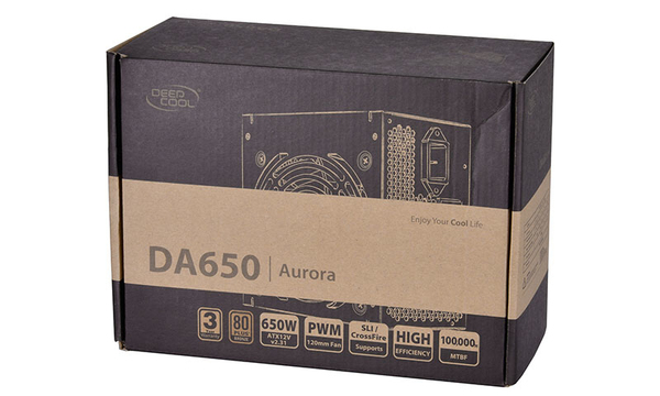 DEEPCOOL DA650 - 650W - 80Plus Bronze