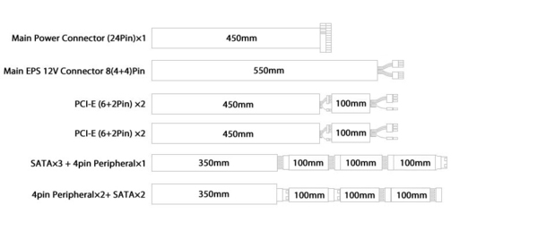 DEEPCOOL DA650 - 650W - 80Plus Bronze