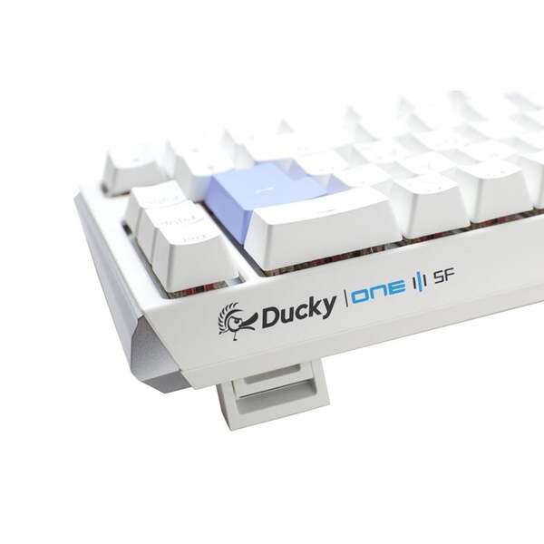 Ducky One 3 - Classic Pure White Nordic - SF 65% - Cherry Blue - RGB - speltangentbord