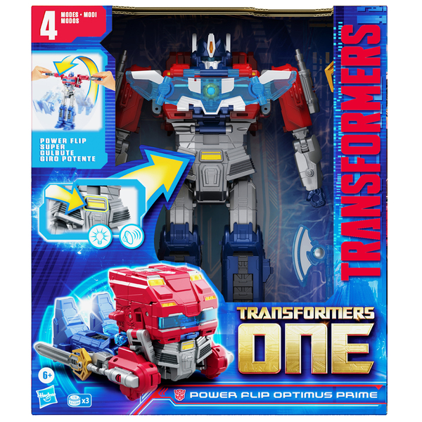 Transformers One Power Flip Optimus