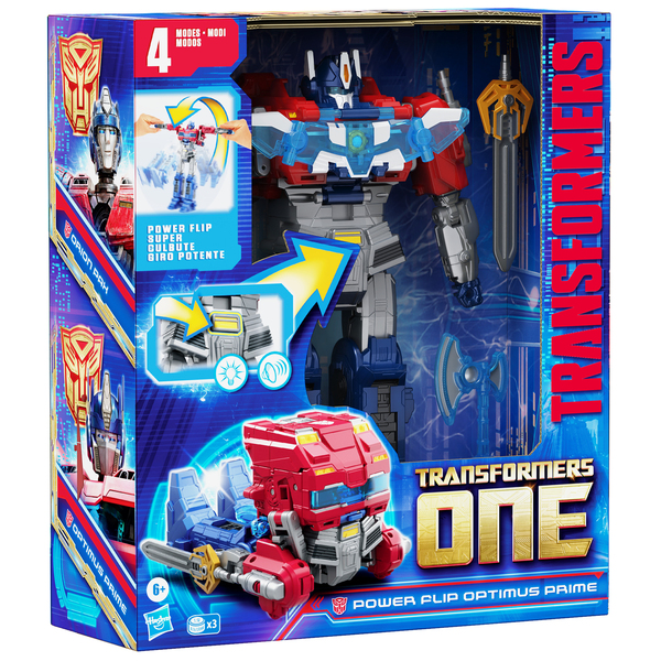 Transformers One Power Flip Optimus