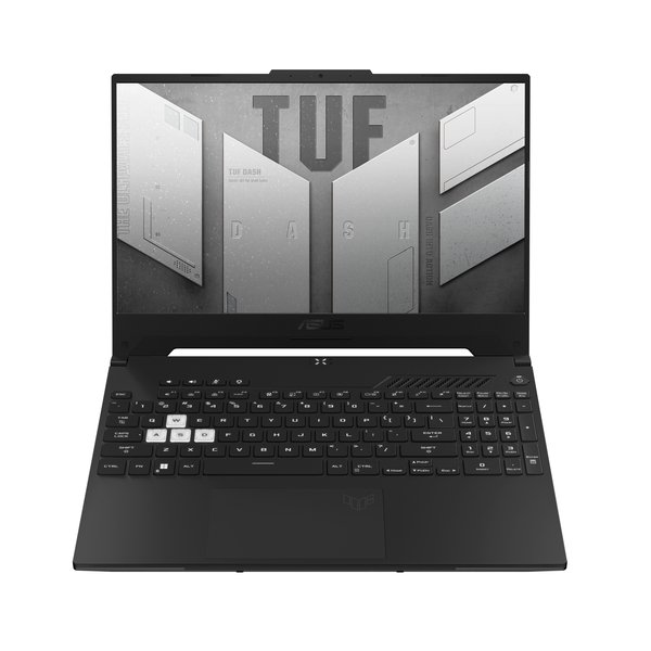 Asus TUF Dash F15 15.6" i7-12650H, 16GB, 512GB SSD, NVIDIA RTX 3050 Ti, Win 11 Home - gaming notebook, Black, Grey