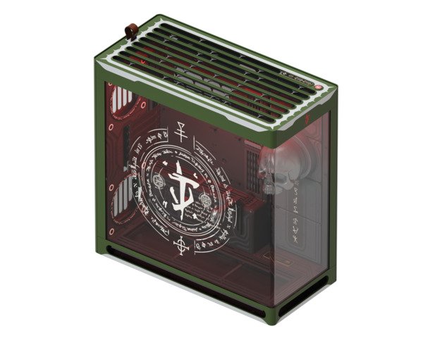 Havn HS 420 DOOM: The Dark Ages Limited Edition - midi chassi, Gr&ouml;n