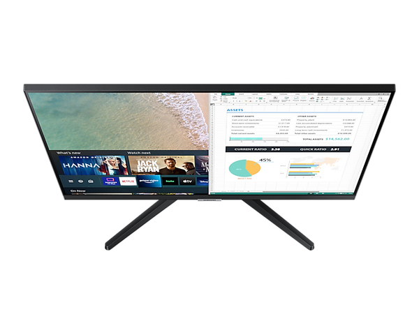 Samsung 24" Smart Monitor M50A, Full HD, IPS -n&auml;ytt&ouml;