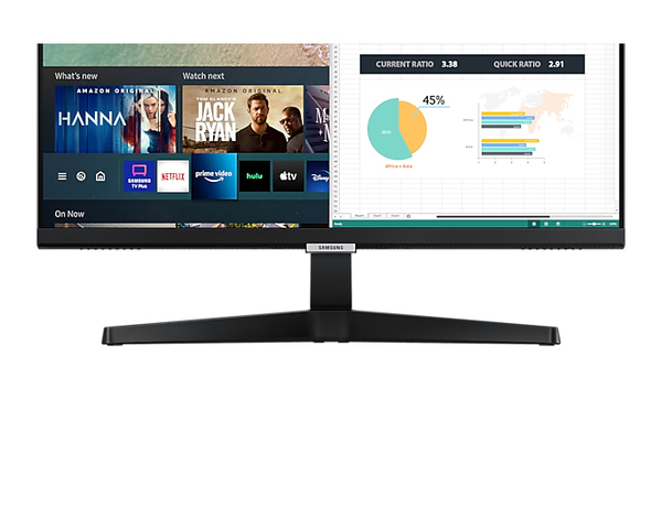 Samsung 24" Smart Monitor M50A, Full HD, IPS -n&auml;ytt&ouml;