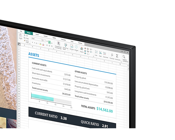 Samsung 24" Smart Monitor M50A, Full HD, IPS -n&auml;ytt&ouml;