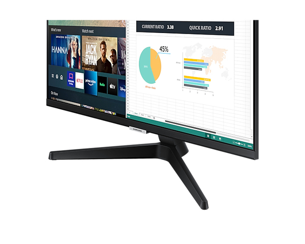 Samsung 24" Smart Monitor M50A, Full HD, IPS -n&auml;ytt&ouml;