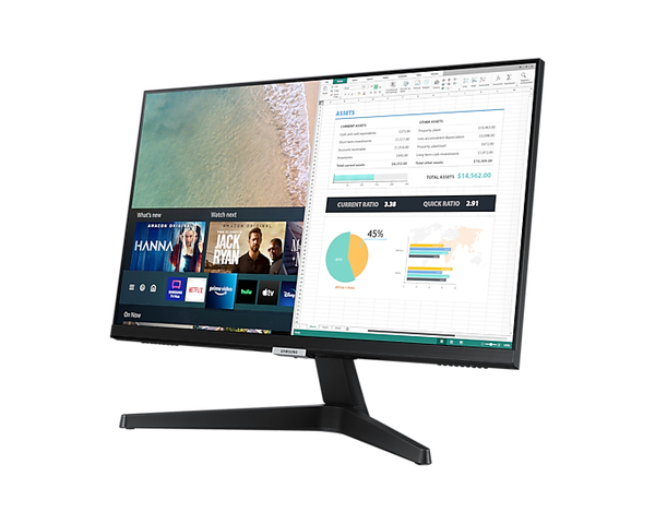 Samsung 24" Smart Monitor M50A, Full HD, IPS -n&auml;ytt&ouml;
