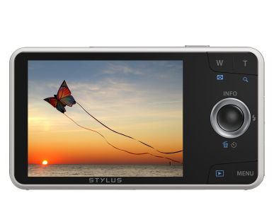 OLYMPUS VH-520 White 14.0MP CMOS 10x wide Zoom 3.0inch 460K touch LCD Dual Image Stabilisation iHS full HD Movie Beauty Make-up Mode