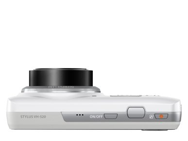 OLYMPUS VH-520 White 14.0MP CMOS 10x wide Zoom 3.0inch 460K touch LCD Dual Image Stabilisation iHS full HD Movie Beauty Make-up Mode