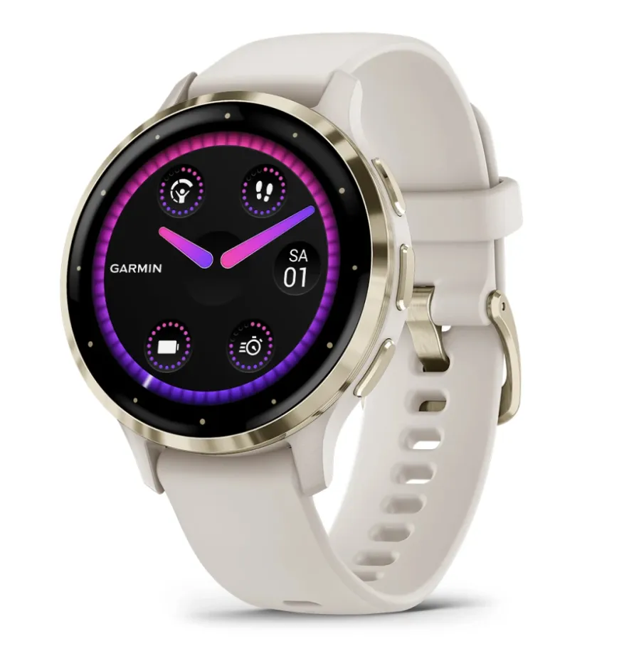 Garmin Venu 3S -&auml;lykello, norsunluu