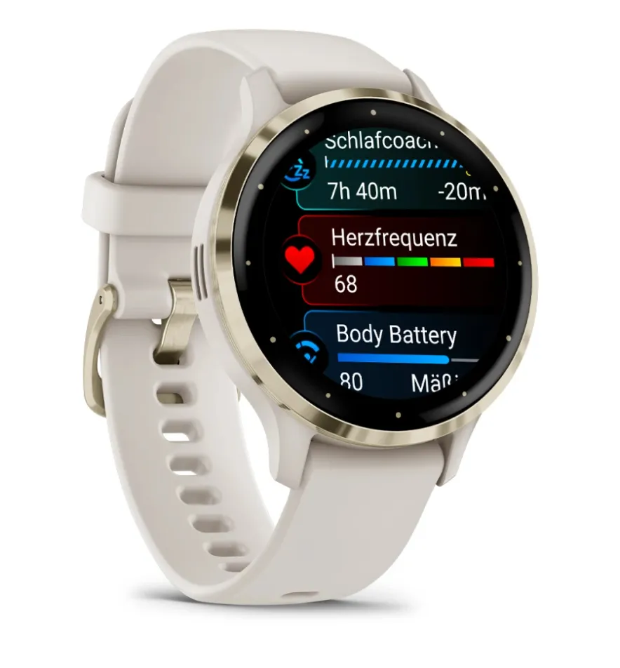 Garmin Venu 3S -&auml;lykello, norsunluu