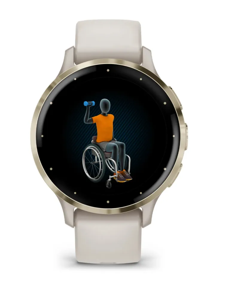 Garmin Venu 3S -&auml;lykello, norsunluu