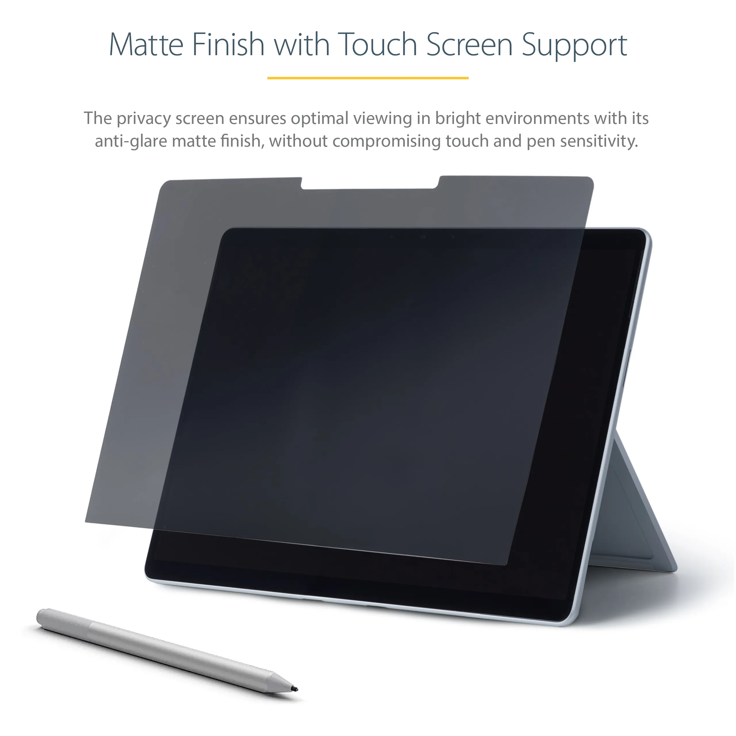 STARTECH.COM 13.5inch Surface Laptop / Surface Book Privacy Screen Anti-Glare Monitor Privacy Filter