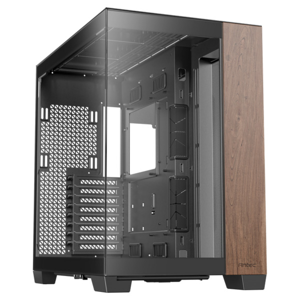 Antec C8 Wood Dual Chamber - midi tower, Black/Brown