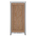 Corsair FRAME 4000D WOOD RS Midi-Tower Case with window, White/Oak