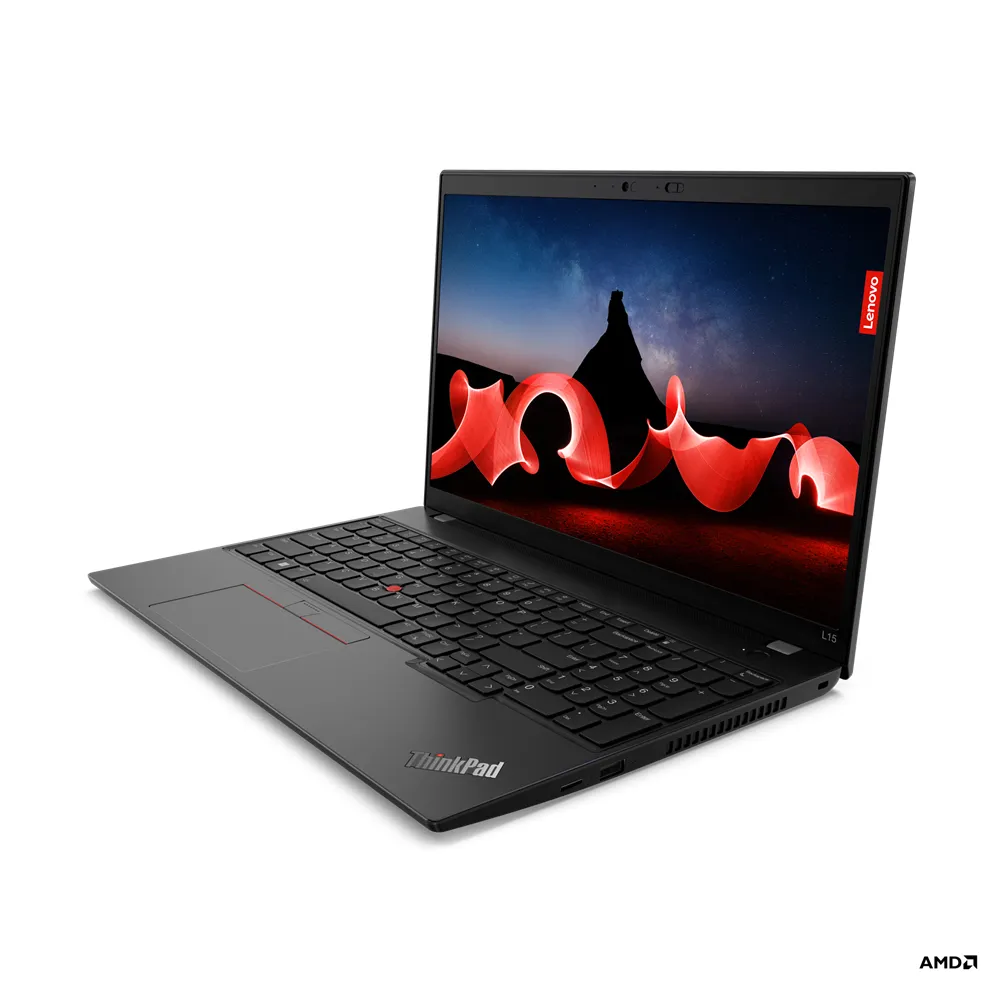 Lenovo ThinkPad L15 Gen 4 15.6" Ryzen 7 PRO 7730U, 16 Gt, 512 Gt, Win 11 Pro -kannettava, musta