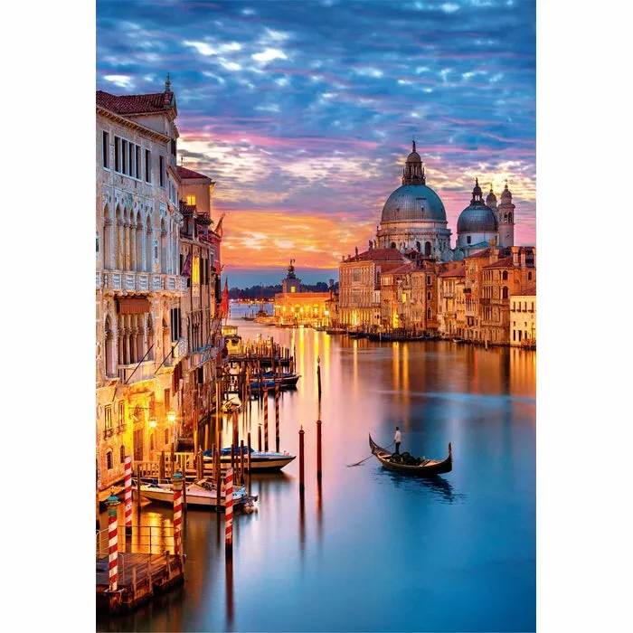Clementoni High Quality Collection Lighting Venice - puzzle, 500 pcs