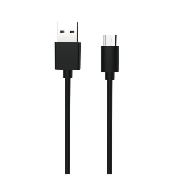 Autolaturi 12W USB-A  MicroUSB, 1m, musta