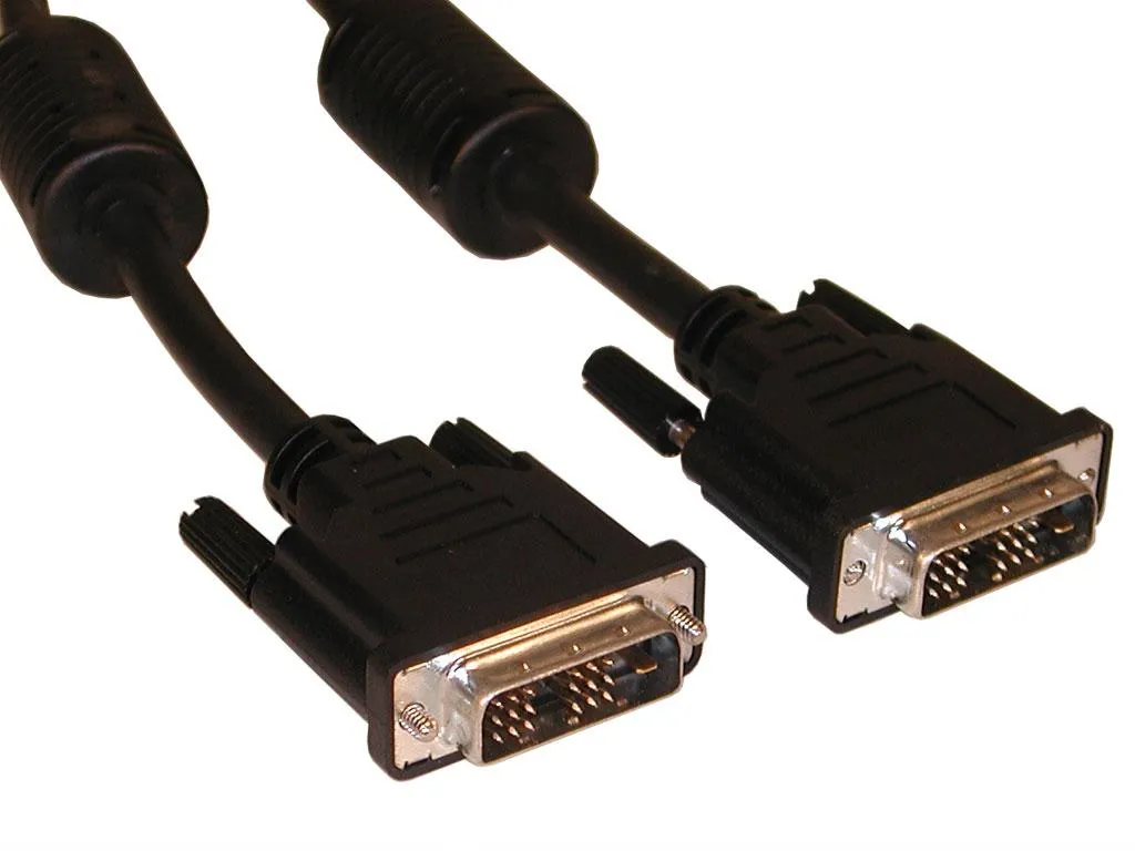 Sandberg DVI-D - DVI-D - cable, Single, 1 m, Black