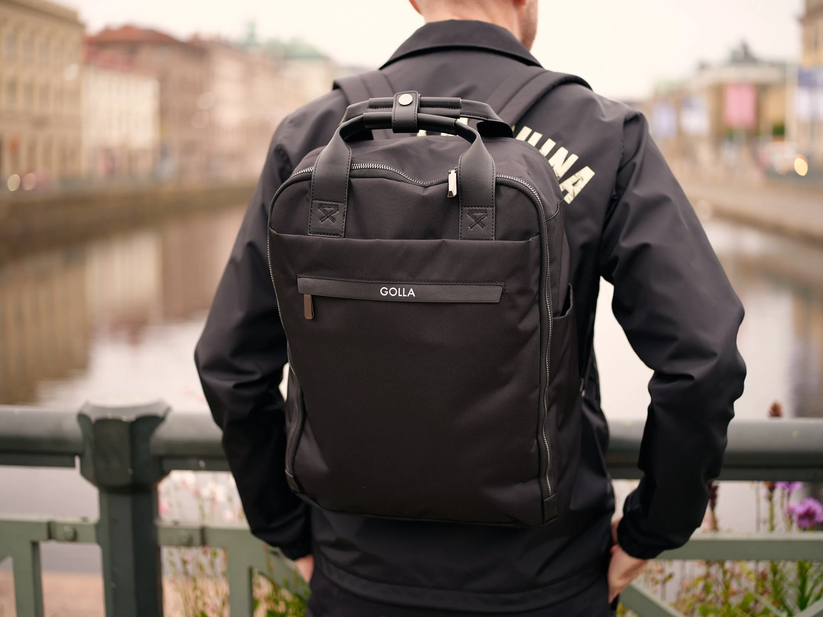 Golla Orion - datorryggs&auml;ck, svart, 15.6"