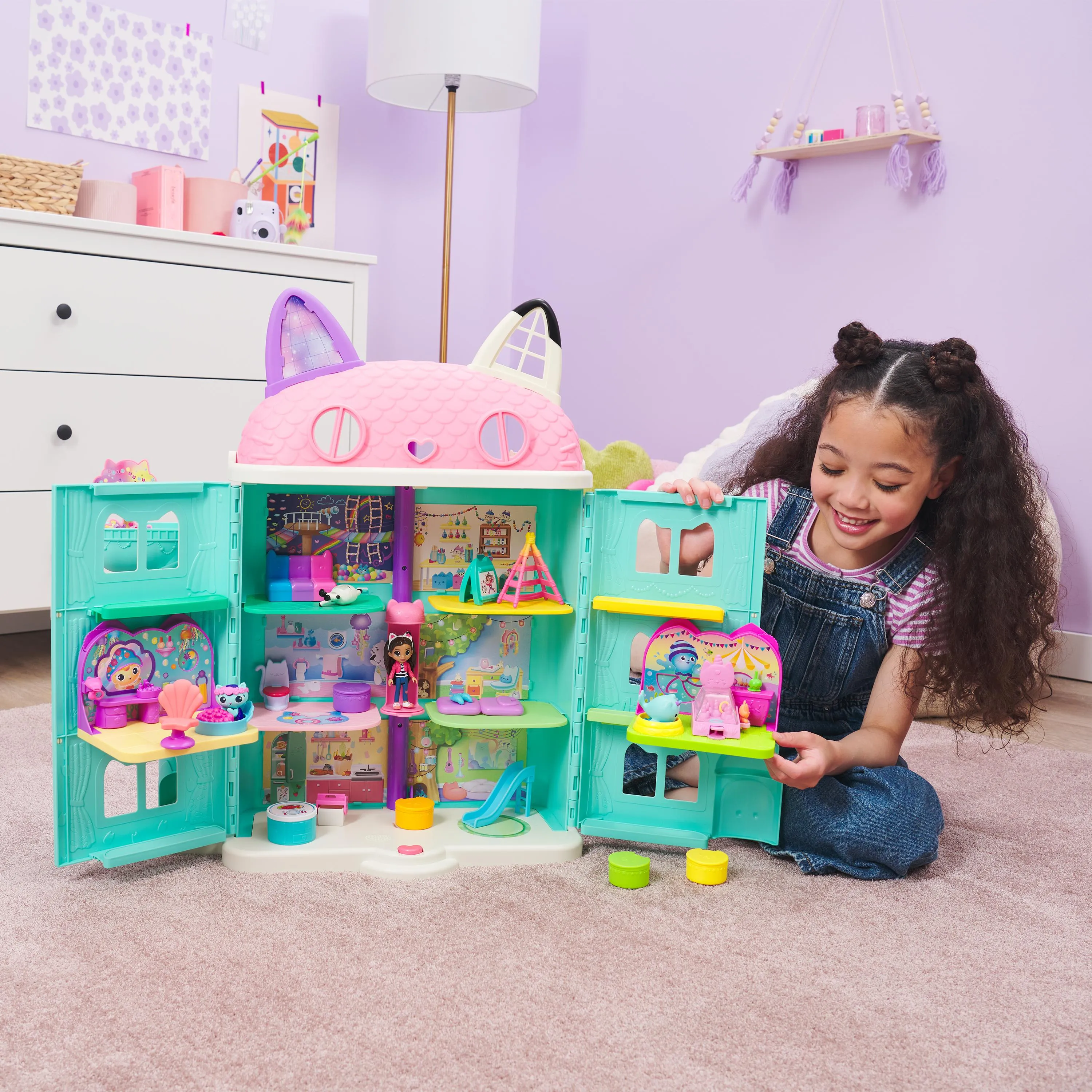 Spin Master Gabby's Dollhouse Deluxe Room Playset