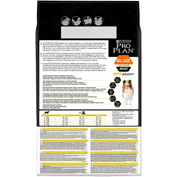 Purina Pro Plan Light Sterilised All Sizes Chicken, Dry food for dogs, Adult, 14kg