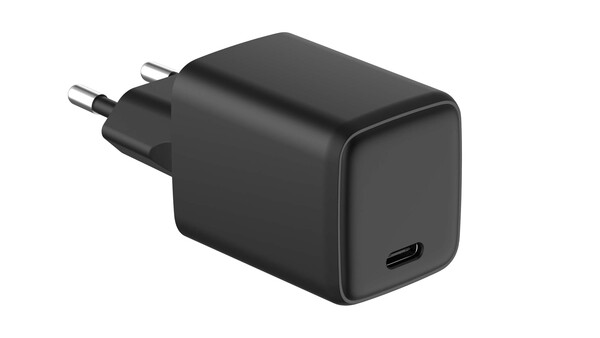 Grateq Kuru GaN PD/PPS USB-C 45W -verkkovirtalaturi, Musta