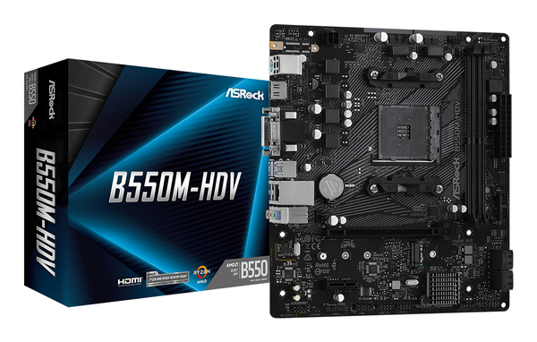 ASRock B550M HDV mATX - moderkort