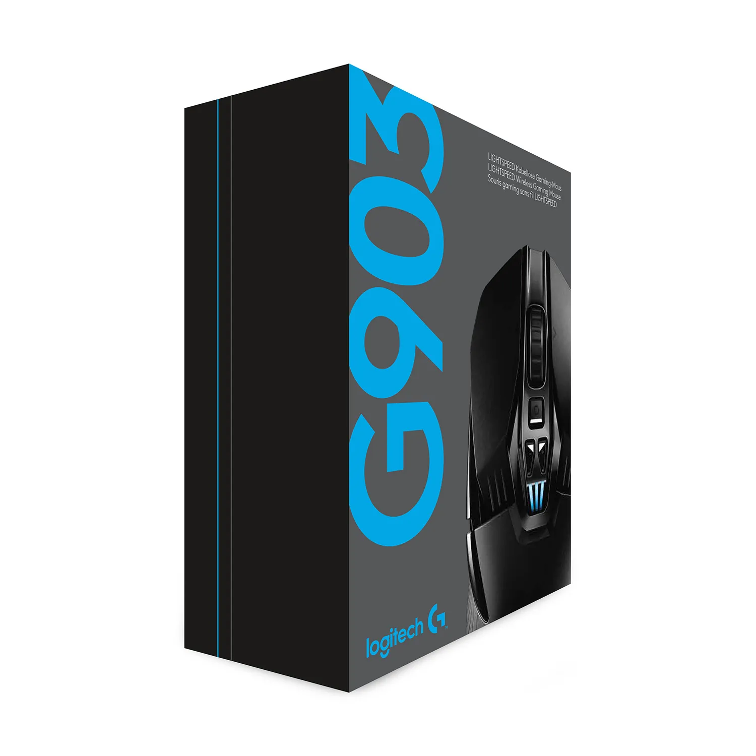 Logitech G903 Lightspeed RGB - gaming mouse, black