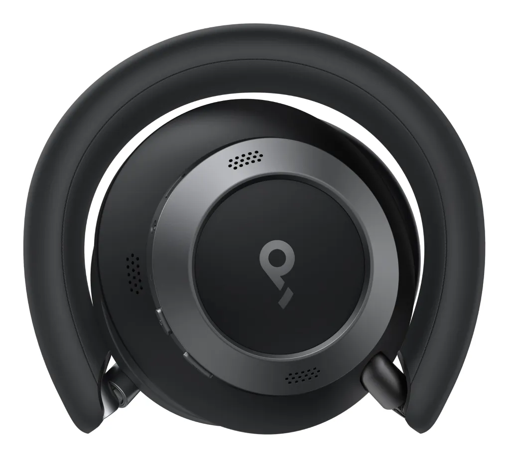 Anker Soundcore Space One Pro tr&aring;dl&ouml;s headset + fodral, svart