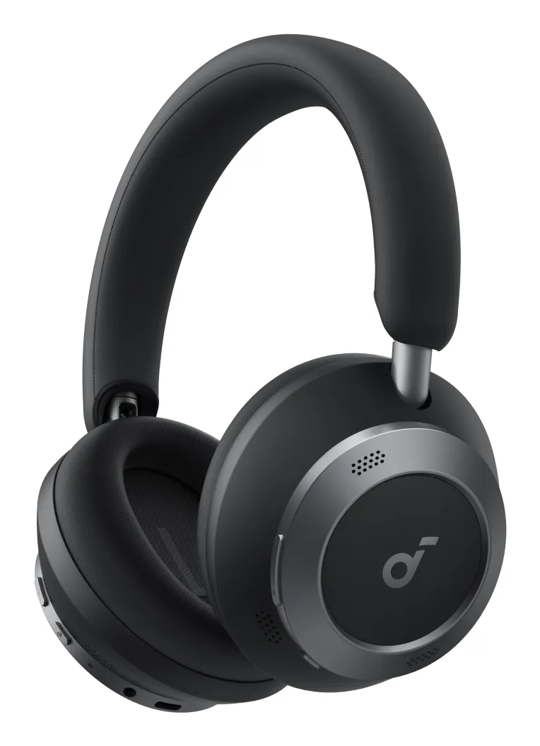 Anker Soundcore Space One Pro tr&aring;dl&ouml;s headset + fodral, svart