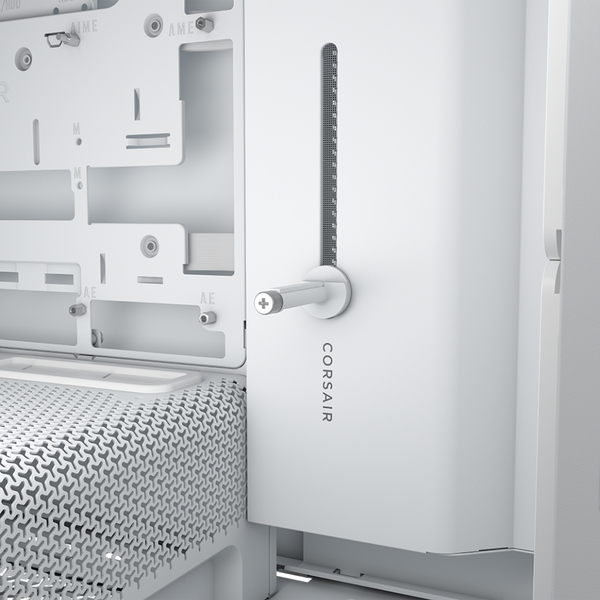 Corsair FRAME 4000D WOOD RS Midi-Tower Case with window, White/Oak