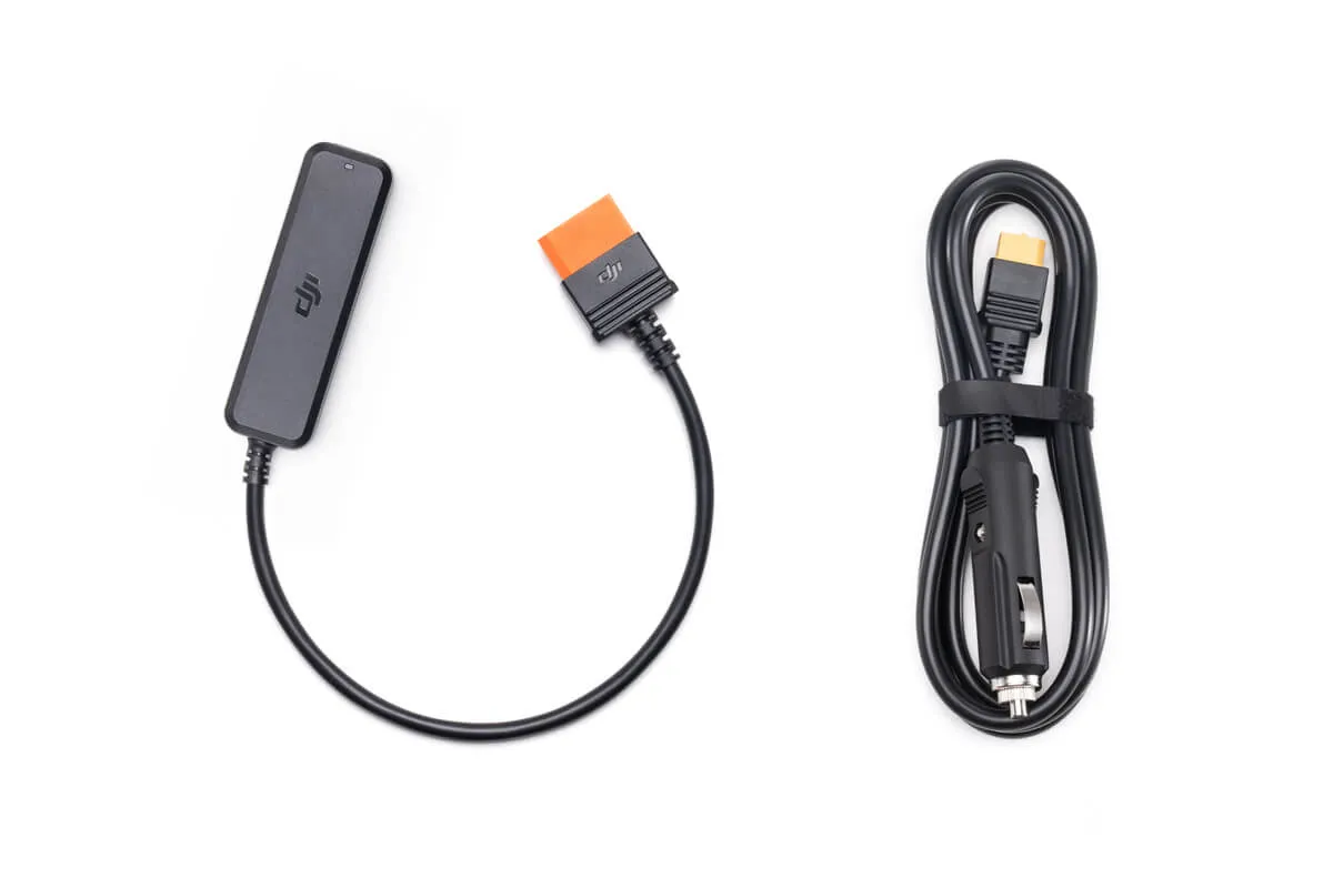 DJI,  Power Car Power Outlet to SDC Power Cable (12V/24V)